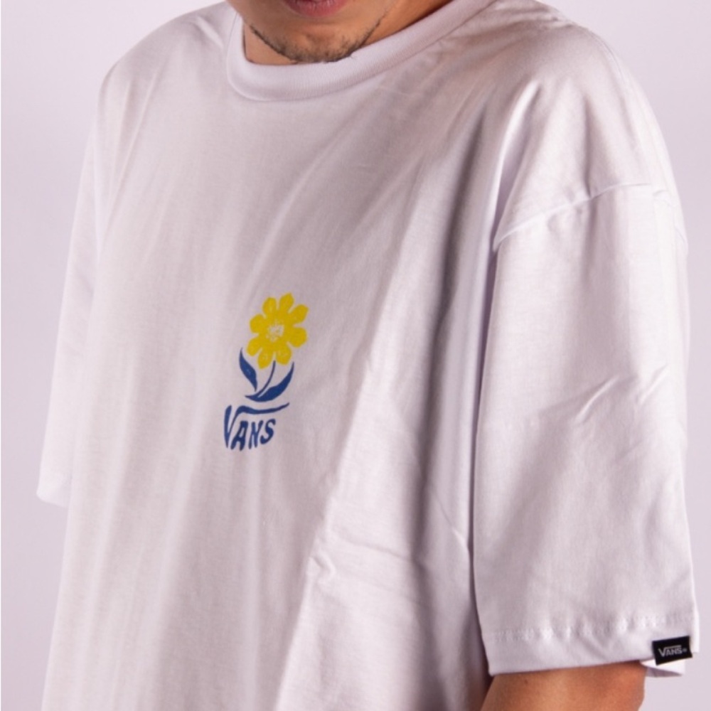 Vans Vintage Off The Wall Flower Daze Tee - Mens Medium Slim Fit Excellent Con. - Picture 2 of 9